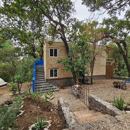 La Cabana Azul Al Fondo Del Bosque De Tepoztlán Exteriör bild